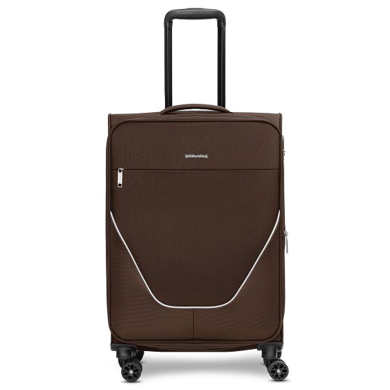Stratic taska Trolley a 4 ruote M 65 cm con piega a espansione