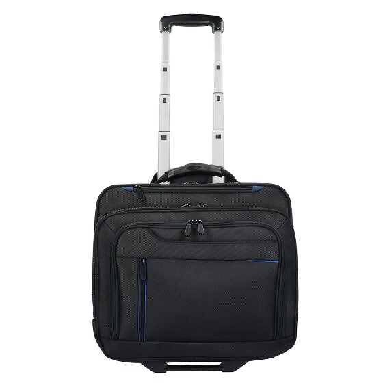 Dermata 2 ruote Trolley business 38 cm Vano porta PC