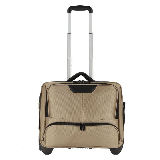 Dermata 2 ruote Carrello business 41 cm Scomparto per laptop