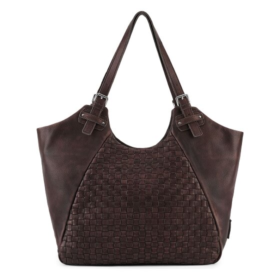 FredsBruder Calm Weave Borsa shopper Vera Pelle 45 cm