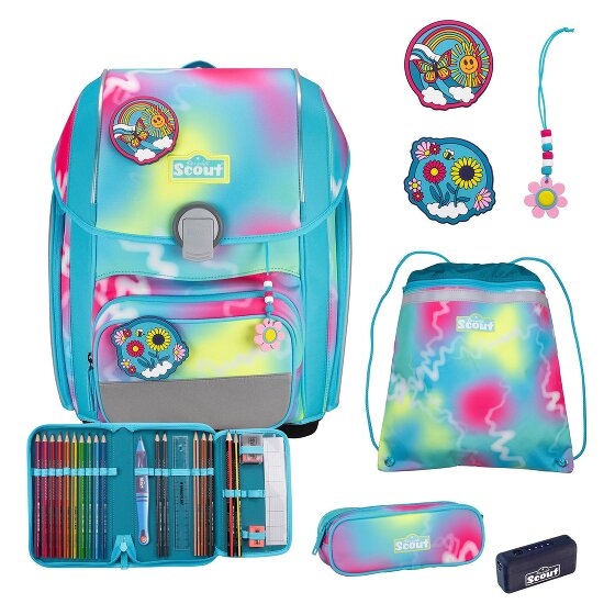 Scout Genius Exklusiv Safety Light Set di borse per la scuola