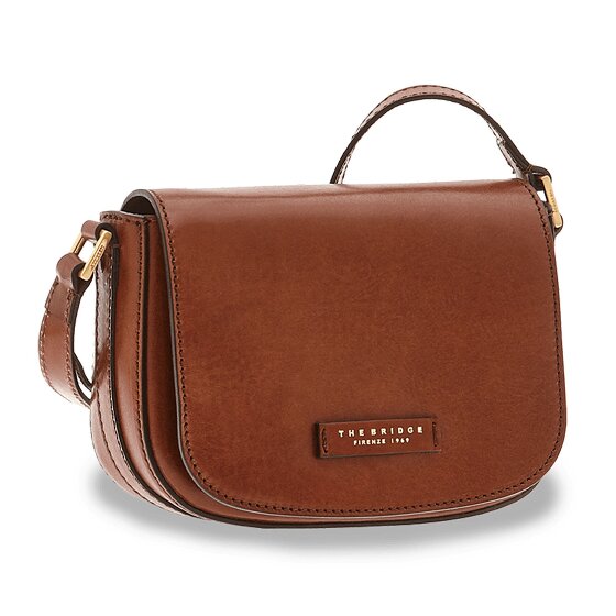 The Bridge Vittoria Borsa a tracolla in pelle 20 cm