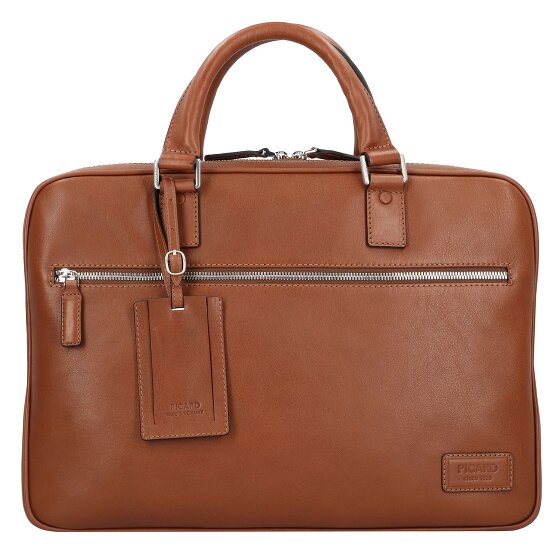 Picard Cartella autentica in pelle 40 cm con scomparto per computer portatile