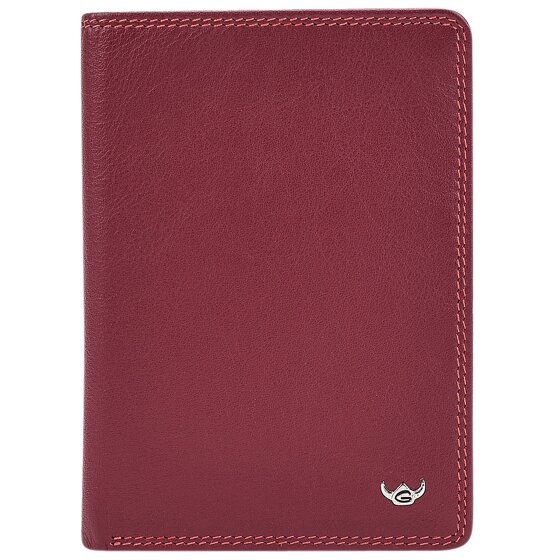 Golden Head Polo Identity Card Case RFID in pelle 9 cm