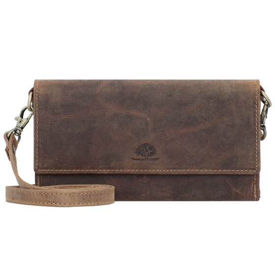 Greenburry Vintage Pochette Protezione RFID Pelle 20 cm