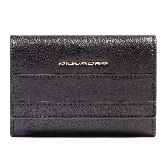Piquadro Patricia Portafoglio Protezione RFID Vera Pelle 9 cm
