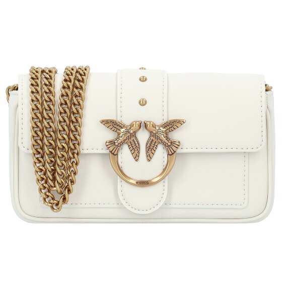PINKO Love One Borsa a tracolla Vera Pelle 20 cm