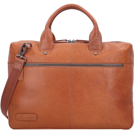 Plevier Rock Flint Valigetta Protezione RFID Pelle 41 cm Scomparto per laptop