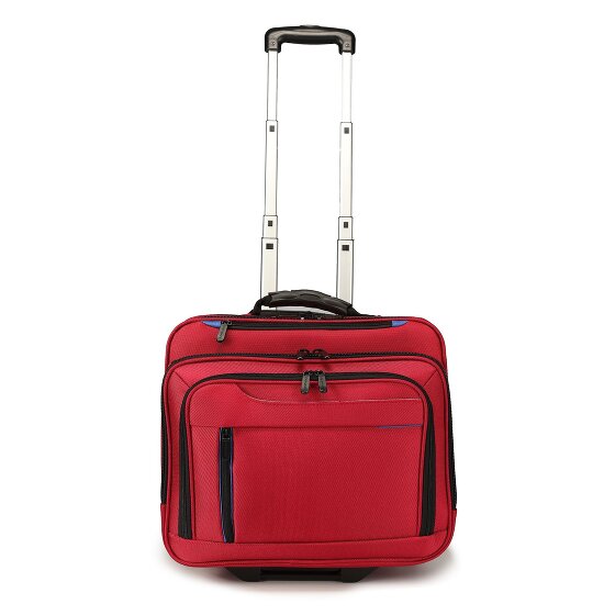 Dermata 2 ruote Trolley business 38 cm Vano porta PC