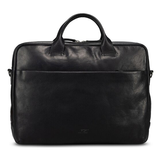 Jost Glasgow Valigetta Vera Pelle 40 cm Vano porta PC