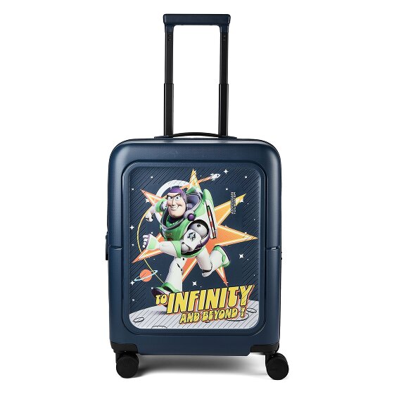 American Tourister Dashpop Disney 4 ruote Carrello della cabina 55 cm con piega di espansione