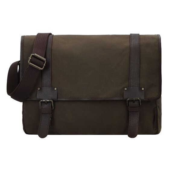 Harbour 2nd City Canvas Yale Cartella Messenger 37 cm Scomparto per laptop