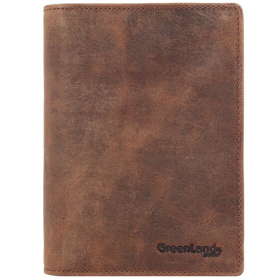 Greenland Nature Montenegro Custodia per passaporto RFID in pelle 12 cm