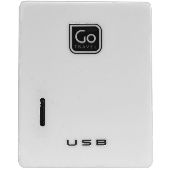 Go Travel Doppio caricatore USB per dispositivi Micro USB + Apple USA