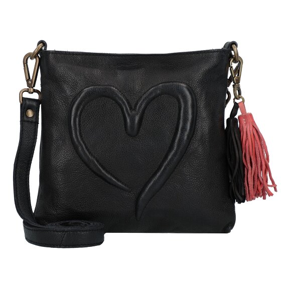Taschendieb Wien Herzweg Borsa a tracolla Pelle 24 cm