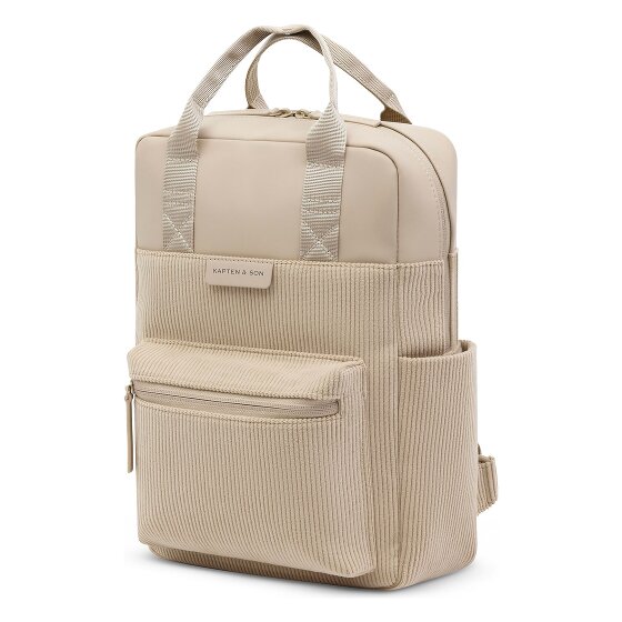 Kapten & Son Bergen Small Cord Zaino da giorno 33.5 cm Vano porta PC