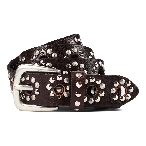 b.belt Cintura con borchie Vera Pelle