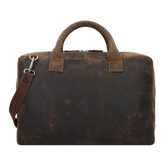 Plevier Retro Adler Valigetta Pelle 42 cm Scomparto per laptop