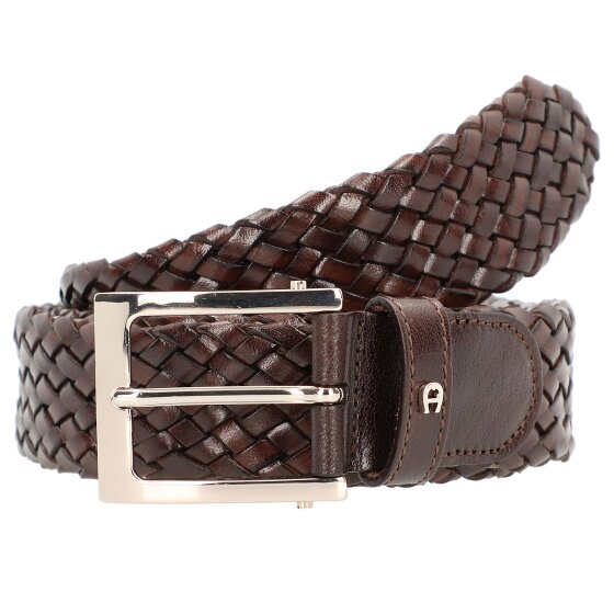AIGNER Cintura business in pelle intrecciata
