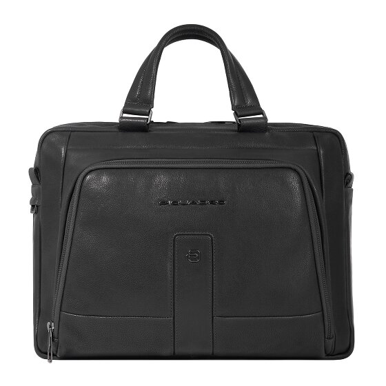 Piquadro Carl Valigetta Protezione RFID Pelle 37 cm Scomparto per laptop