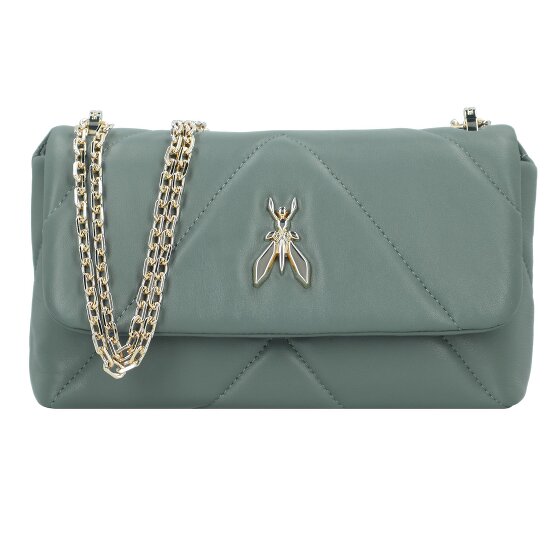 Patrizia Pepe Fly Borsa a tracolla in pelle imbottita 25 cm