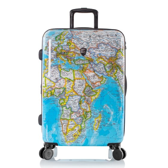 Heys Black Camo 4 ruote Carrello M 66 cm con piega di espansione