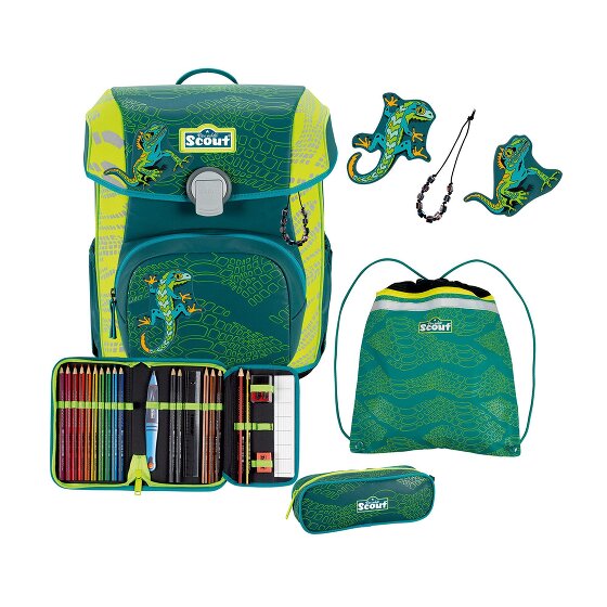 Scout Neo Exklusiv Superflash Extreme Set di borse per la scuola 4 pezzi Scout Neo Exklusiv Superflash Extreme Set di borse per la scuola 4 pezzi