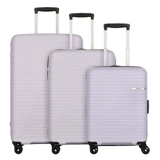 American Tourister Liftoff 4 ruote Set di valigie 3 pezzi con piega di espansione