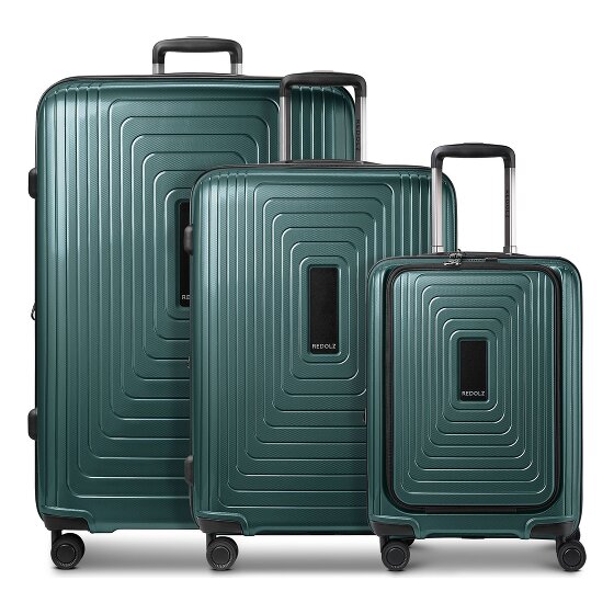 Redolz Essentials 14 4 ruote Set di valigie 3 pezzi espandibile