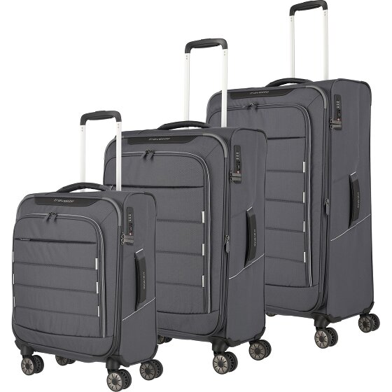 Travelite Skaii 4 Roll Suitcase Set 3pcs.