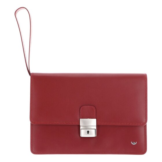 Golden Head Polo Uomo Borsa da polso in pelle 23 cm