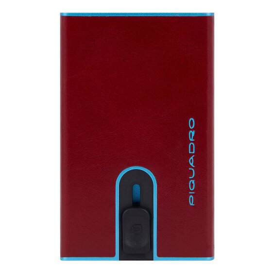 Piquadro Blue Square Custodia per carta di credito Protezione RFID Pelle 6.5 cm