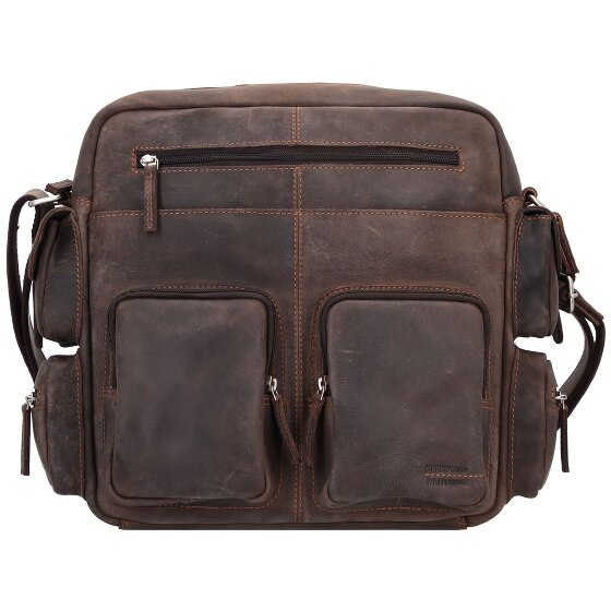 Greenland Nature Westcoast Borsa a tracolla in pelle 29 cm