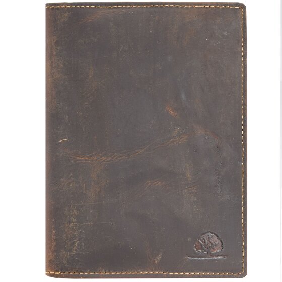 Greenburry Porta carte d'identità vintage in pelle 11,5 cm