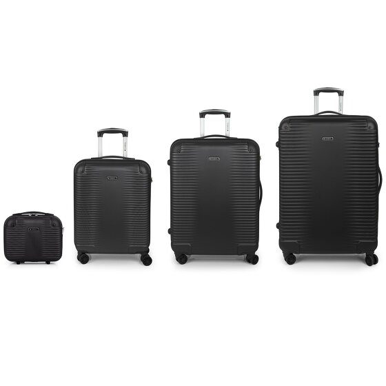 Gabol Balance XP 4 ruote Set di valigie 4 pezzi con piega di espansione