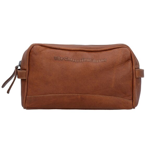 The Chesterfield Brand Wax Pull Up Borsa da toilette Pelle 24 cm