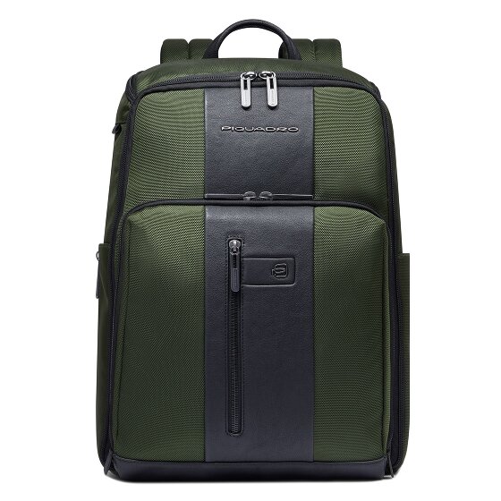 Piquadro Zaino da viaggio breve in pelle 43 cm scomparto per laptop