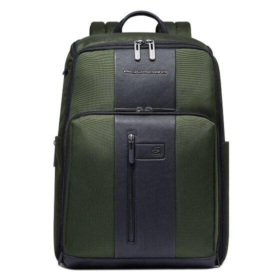 Piquadro Zaino da viaggio breve in pelle 43 cm scomparto per laptop