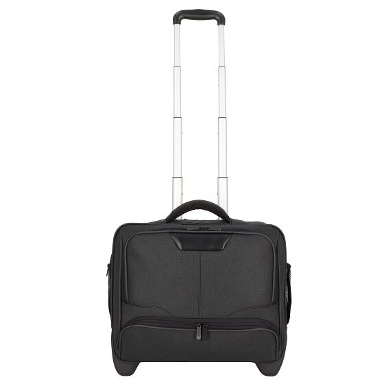 Dermata 2 ruote Carrello business 44 cm Scomparto per laptop