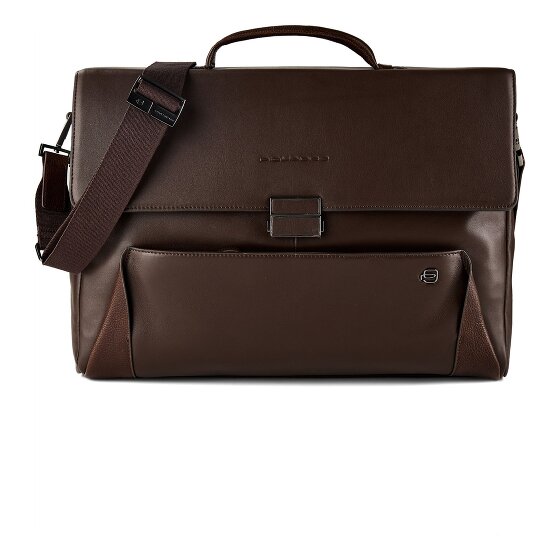 Piquadro Valigetta Vera Pelle 42 cm Vano porta PC