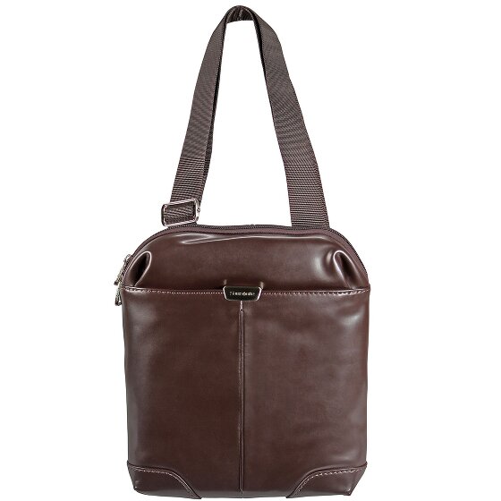 Samsonite S-Oulite LTH Borsa a tracolla crossover in pelle 25 cm Scomparto per tablet