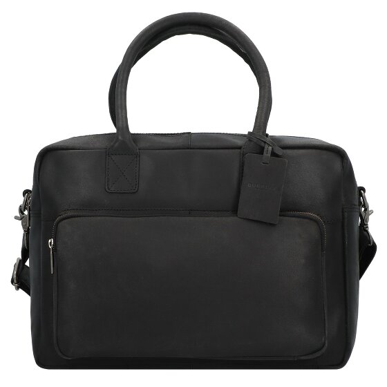 Burkely Cartella Mitch vintage in pelle 39 cm Scomparto per laptop