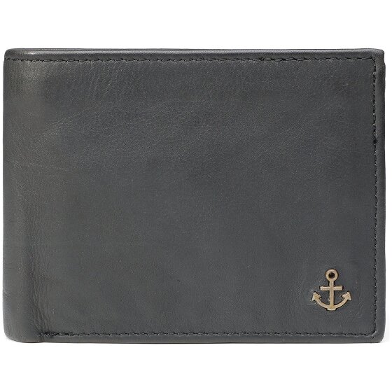 Harbour 2nd Kairos Portafoglio Protezione RFID Pelle 12 cm