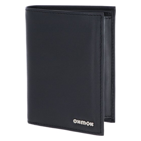 oxmox Leather Portafoglio Protezione RFID Vera Pelle 10 cm