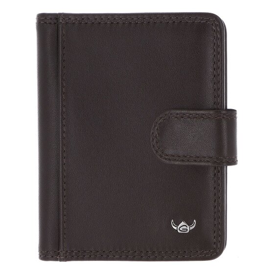 Golden Head Polo Custodia per carta di credito Protezione RFID Vera Pelle 8 cm