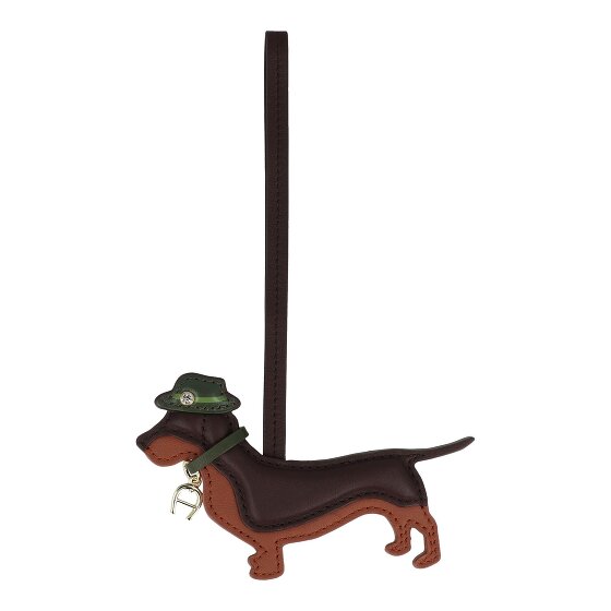 AIGNER Etichetta per borsa moda in pelle 12 cm