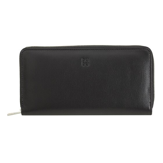 DuDu Ustica Portafoglio Protezione RFID Vera Pelle 20 cm