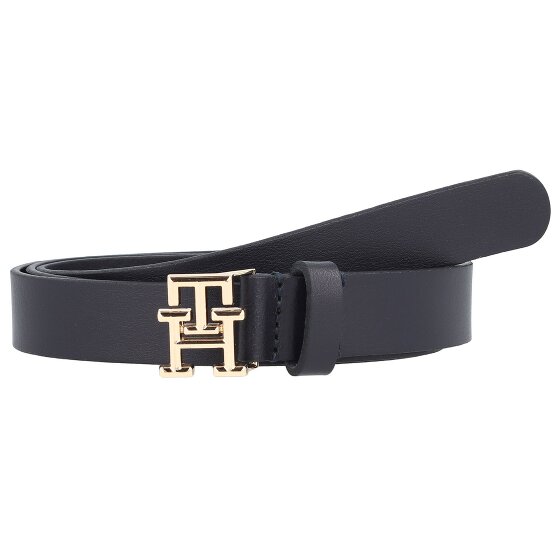 Tommy Hilfiger TH Logo Cintura Vera Pelle
