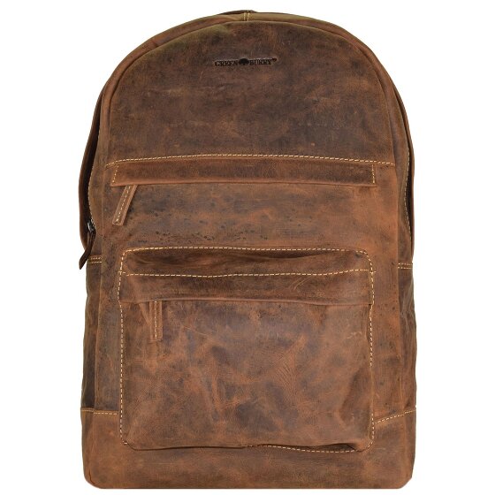 Greenburry Zaino vintage retrò in pelle 42 cm Scomparto per laptop