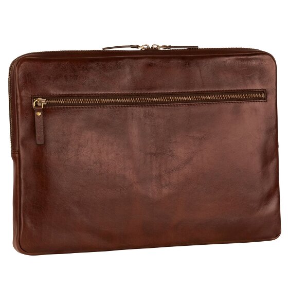 Leonhard Heyden Cambridge Laptop Sleeve in pelle 41 cm